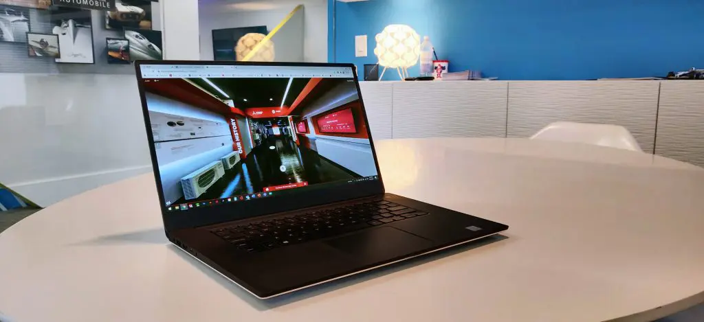 Laptop Kept On The Table