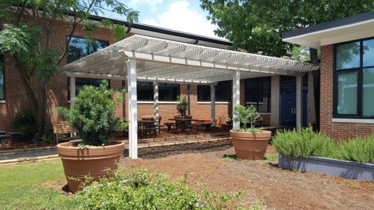 Beautiful Pergola Donated To Tapestry