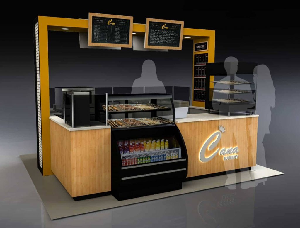 Cana Bakery Custom Display
